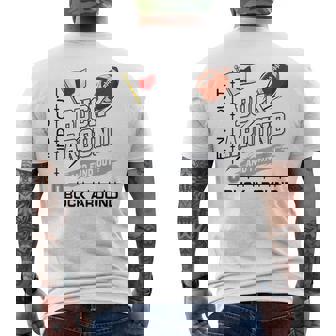 Buck Around And Find Out Ohio Men's T-shirt Back Print - Thegiftio UK