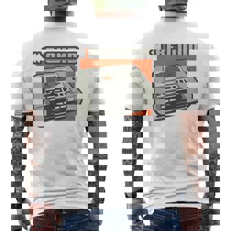 C64 Datasette Cassette Retro Gaming T-Shirt mit Rückendruck - Seseable