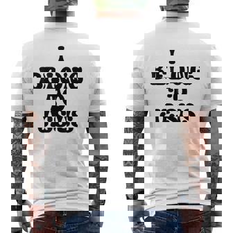 Camisa Kaka Con Texto En Inglés I Belong To Jesus Para Niños Y Niñas Camiseta Hombre Estampado Espalda - Regaloses