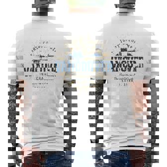 Canada Holiday Souvenirintageancouver T-Shirt mit Rückendruck - Seseable