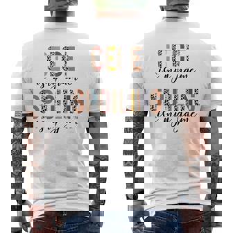 Cece Love Laugh Spoil New Cece Men's T-shirt Back Print | Seseable UK