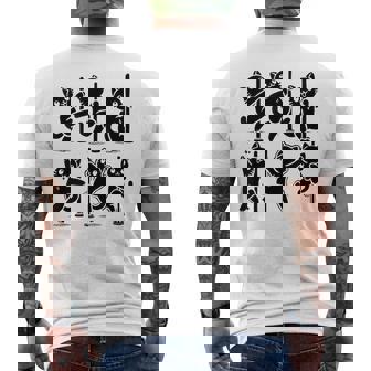 Chat Mignon Danseur Dansant Danse T-shirt imprimé au dos - Cadeauxyz
