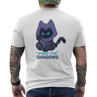 Chibi Omen Catalorant Gaming Lindo Manga Larga Camiseta Hombre Estampado Espalda - Regaloses
