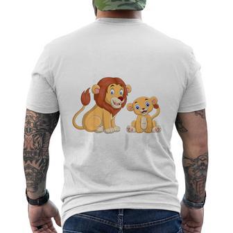 Children's Big Brother Boys Lion T-Shirt mit Rückendruck - Geschenkecke