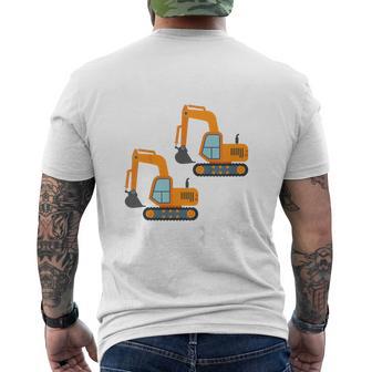 Children's Birthday I Am 2 Digger Old Boy 2 Years T-Shirt mit Rückendruck - Geschenkecke