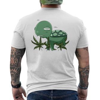 Chill Ma Bong Kiffer Cannabis Chill Toad Joint T-Shirt mit Rückendruck - Geschenkecke