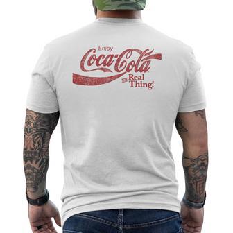 Coca Cola The True Blue T-Shirt mit Rückendruck - Geschenkecke