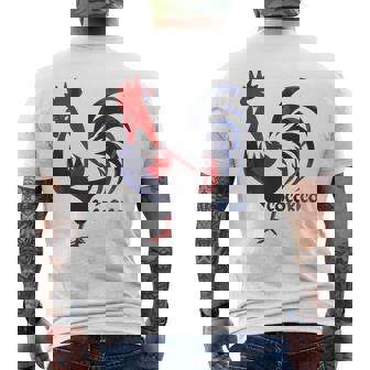 Cocorico Coq Symbole Français Patriote Fierté France T-shirt imprimé au dos - Cadeauxyz