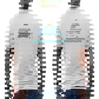 Cruising Together For 2 Years Wedding Anniversary Manga Larga Camiseta Hombre Estampado Espalda - Regaloses