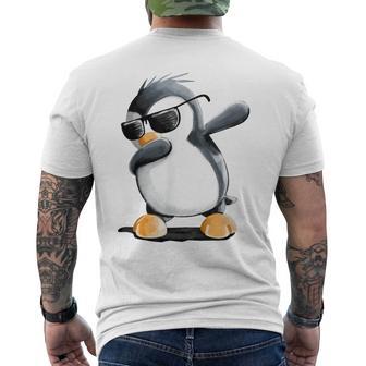 Dabbender Penguin I Dab Dance Animals I T-Shirt mit Rückendruck - Geschenkecke