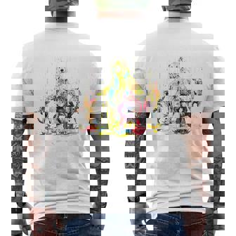 Danse Animalière Couleurs De Pluie Aquarelle De Philipp Grein T-shirt imprimé au dos - Cadeauxyz