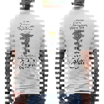Das Ist Mein Menschenkostüm Elefanten Spruch Elefant T-Shirt mit Rückendruck - Geschenkecke