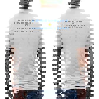 De Baloncesto Argentina Bandera Argentina Deporte Camiseta Hombre Estampado Espalda - Regaloses