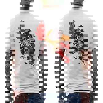 De Gallina Para Gallinas Y Amigos De Gallinas Manga Larga Camiseta Hombre Estampado Espalda - Regaloses