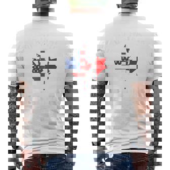 Dear Canada We Hate Him Too Anti Trump Canadian Protest Men's T-shirt Back Print - Thegiftio