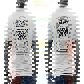 Disfraz De Acción De Gracias De Salsa Camisa A Juego Mayonesa Camiseta Hombre Estampado Espalda - Regaloses