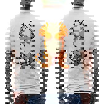 Disfraz De Tigre Disfraz De Animales Carnaval Camiseta Hombre Estampado Espalda - Regaloses