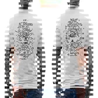 Eco Earth Day I See Trees Of Green Men's T-shirt Back Print | Mazezy