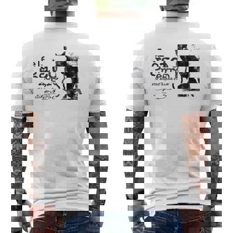 Edgar Allan Poe Gótico El Gato Negro Gato Camiseta Hombre Estampado Espalda - Regaloses