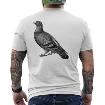 Editionintage English Pigeon Gray T-Shirt mit Rückendruck - Geschenkecke