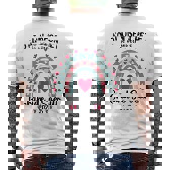 Enfant Future Grande Soeur Jeais Etre Grande Soeur 2025 T-shirt imprimé au dos - Cadeauxyz