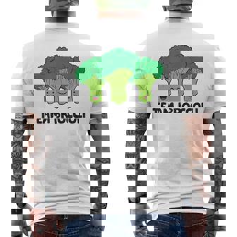 Equipo Brócoli Brócoliegetarianoegano Camiseta Hombre Estampado Espalda - Regaloses