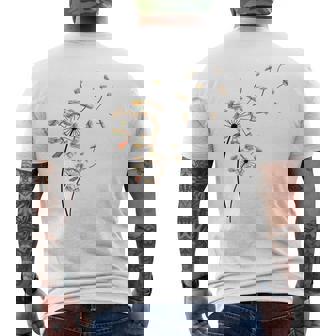Éventail De Lecture En Forme De Pissenlit Cadeau Amusant T-shirt imprimé au dos - Cadeauxyz