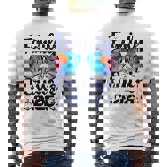 Family Cruise 2025 Family Vacation Matching Family Group Men's T-shirt Back Print - Thegiftio