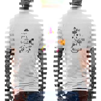 Fass Meinen Kaffee An Und Ich Klatsch Dich So Hart T-Shirt mit Rückendruck - Seseable