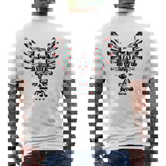 Faucon Amérindien Signe Astrologique Signe Zodiacal Indien T-shirt imprimé au dos - Cadeauxyz