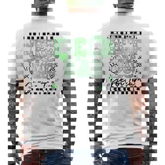Field Day Green Team Color Field Trip Team Game Competition Men's T-shirt Back Print | Mazezy