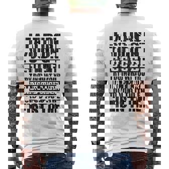 If At First You Don't Succeed Try Doing What Dance Teacher Men's Back Print T-Shirt - Monsterry