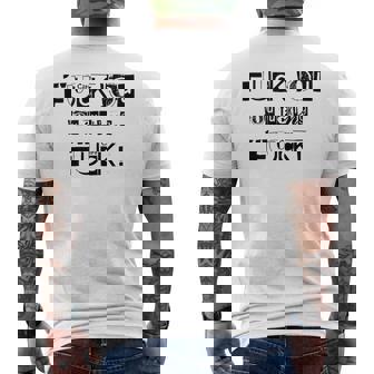 Fuck You Fucking Fucking 5 Lettres Qui Disent Tout T-shirt imprimé au dos - Cadeauxyz