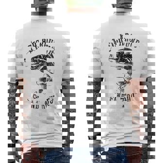 Fishing Fish Around Find Trout Men's T-shirt Back Print - Thegiftio UK