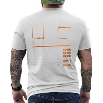 Masonry Hourly Wage With Back Print Backprint Work T-Shirt mit Rückendruck - Geschenkecke