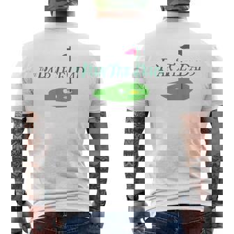 The Par Dad Par Golf Family Matching Golf Sport Men's T-shirt Back Print - Seseable