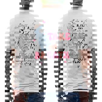 Respiratory Valentines Day Rt Lung Squad Valentine Day Men's T-shirt Back Print - Thegiftio
