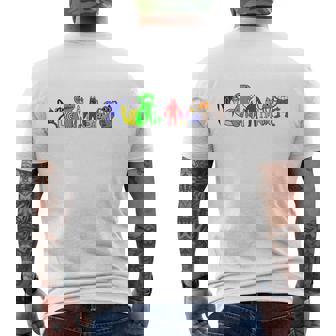 Garten Of Banban Essential For Kid Men's T-shirt Back Print - Thegiftio