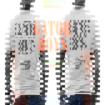 Gator Boys Stay Hot Men's T-shirt Back Print | Mazezy