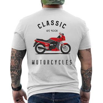 Gpz 900R Ninja Zx900a Motorcycle Biker T-Shirt mit Rückendruck - Geschenkecke