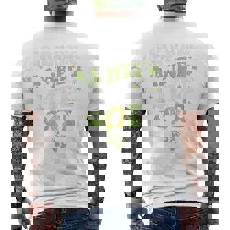 Growing A Wee Little One St Patrick's Day Pregnancy Men's T-shirt Back Print - Seseable