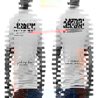 Guest Book My Bachelor Party T-Shirt mit Rückendruck - Geschenkecke