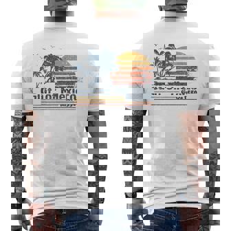 Gulf Of Mexico Est 1550 Retro Vintage Beach Men's T-shirt Back Print - Seseable