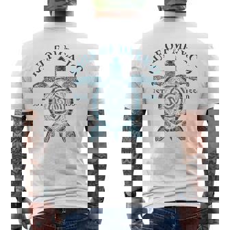 Gulf Of Mexico Turtle Men's T-shirt Back Print | Seseable CA