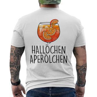 Hallöchen Aperölchen X New Delicious Aperoli Feeling Spritzy T-Shirt mit Rückendruck - Geschenkecke