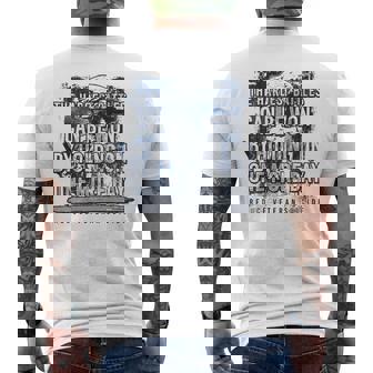 The Hardest Battles Can Be Won By Holding On One More Day Men's T-shirt Back Print - Seseable