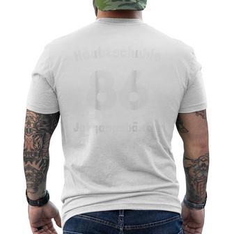 Haubtschuhle 86 Jargangsbäster Humour Graduation T-Shirt mit Rückendruck - Geschenkecke