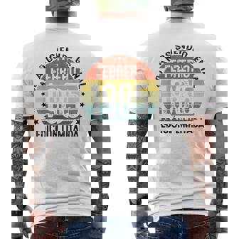 Hecho En 1985 40 Cumpleaños Hombre Febrero 1985 40 Años Camiseta Hombre Estampado Espalda - Regaloses