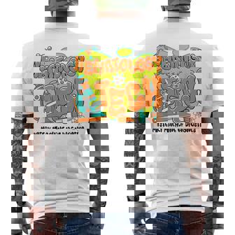 Hematology Tech Lab Week 2025 Lab Crew Medical Lab Tech Men's T-shirt Back Print - Seseable