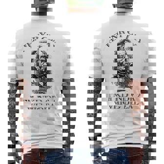 Henry Klay Kentucky And American History Whig Party Men's Back Print T-Shirt - Monsterry